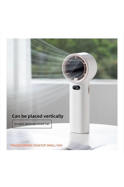 OEM Ventilator Portabil Cu 120 Trepte De Viteza, Afisaj LED, USB Type-C, Acum...