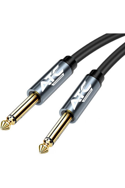 ATC Καλώδιο 6.3mm αρσενικό - 6.3mm αρσενικό 5μ Χρυσό (02.008.0144)