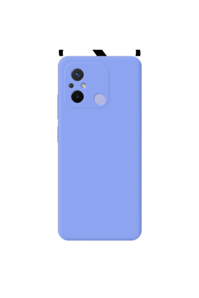 Other Xiaomi Redmi 12C Infinity Light Purple Colored Silicone TPU Θήκη