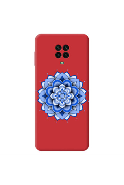 Other Xiaomi Redmi Note 9 Pro Manadala D9 Red Colored Silicone TPU Θήκη