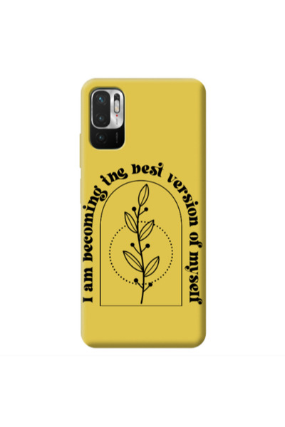 Other Xiaomi Redmi Note 10 Pro 5G I am Becoming Yellow Colored Silicone TPU Θήκη