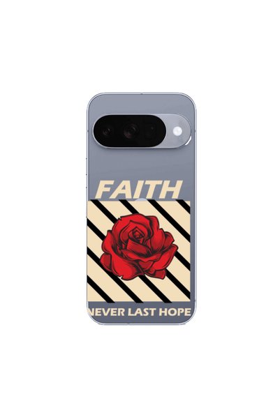 Other Google Pixel 10 Faith Never Last Hope Transparent Silicone TPU Θήκη