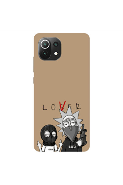 Other Xiaomi Mi 11 Lite Rick Loser Brown Colored Silicone TPU Θήκη