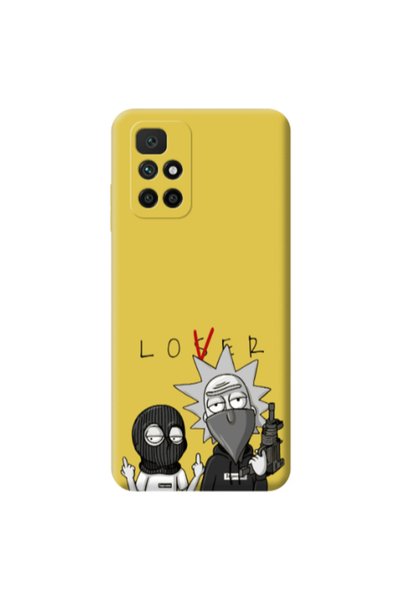 Other Xiaomi Redmi 10 2022 Rick Loser Yellow Colored Silicone TPU Θήκη