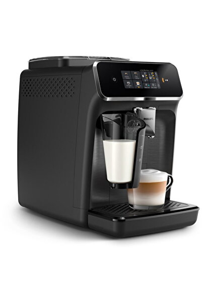 Philips Espressor Automat Boabe Series 2300 EP2330/10, 1500W, 15 Bar, 1.8L, SilentBrew -40%, Negru Mat