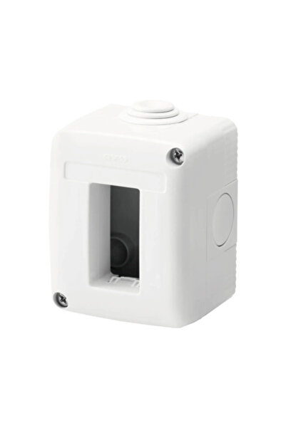 OEM Doză suport aparataje Gewiss 1 modul IP44, montaj aplicat, gri