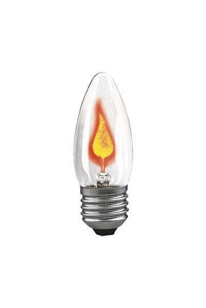 OEM Bec incadescent tip flacără Paulmann E27 3W, glob lumânare clară, durată ...