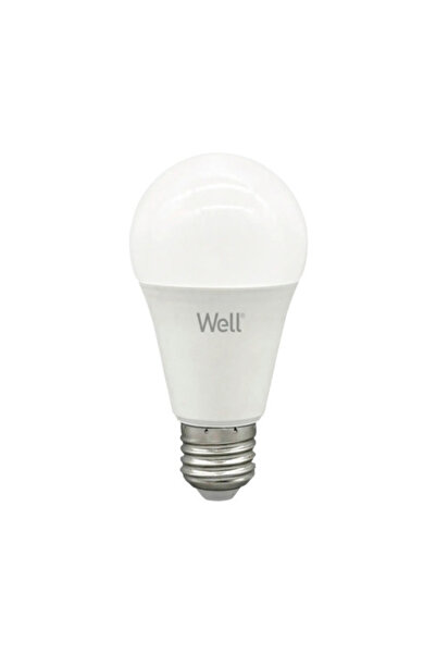 OEM Bec LED Well E27 10W 1100 lumeni, pară mat A60, lumină caldă, senzor mișc...