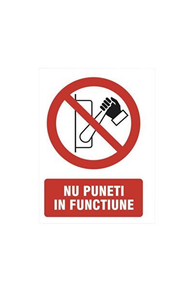 OEM Indicator avertizare „Nu puneți în funcțiune”