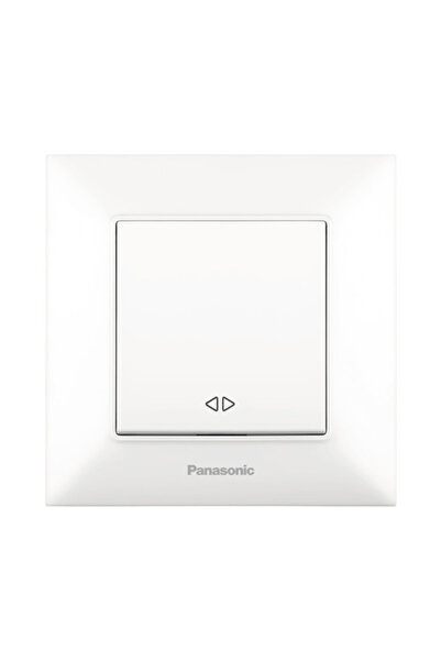 OEM Întrerupător cruce Panasonic Arkedia Slim, alb, incl. ramă