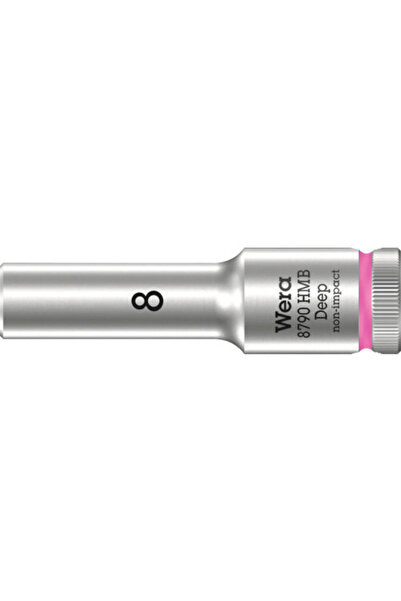 OEM Wera 8790 C HMB Βαθύ εξάγωνο καρυδάκι Hex-Plus 8mm, από χρωμοβαναδιούχο χ...