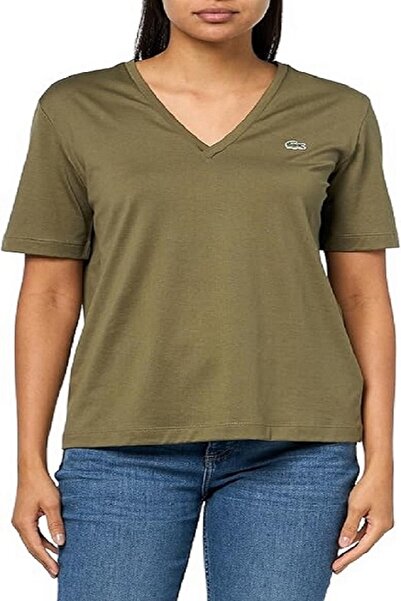 Lacoste LIVE Lacoste v-neck t-shirt organic cotton