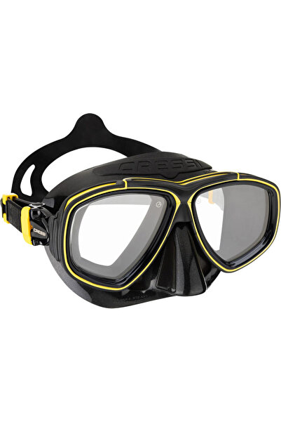 Cressi Prisma Dalış Maskesi BLACK - YELLOW