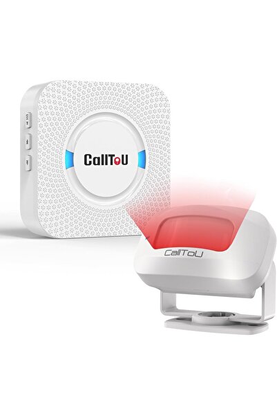 CallToU Wireless Motion Sensor Alarm Indoor Motion Detector Alarm, Wireless D...