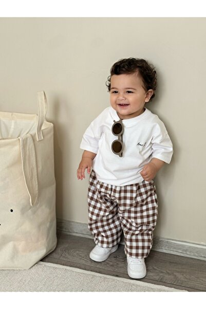 Tinybels Select Kahve Pötikare Pantalon
