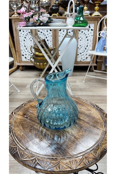 Genel Markalar ESTERHOMEDECOR El yapımı cam sürahi