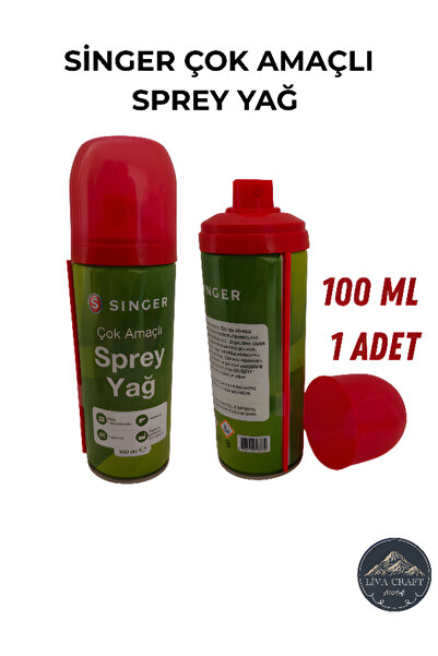 Liva Craft Singer Çok Amaçlı Sprey Yağ 100 ML