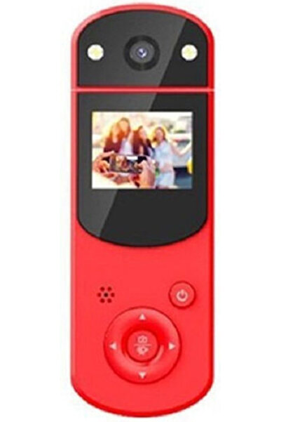 Andowl Q-SD2 32GB Κάμερα Δράσης Full HD (1080p) με Οθόνη 1.5 " Κόκκινη