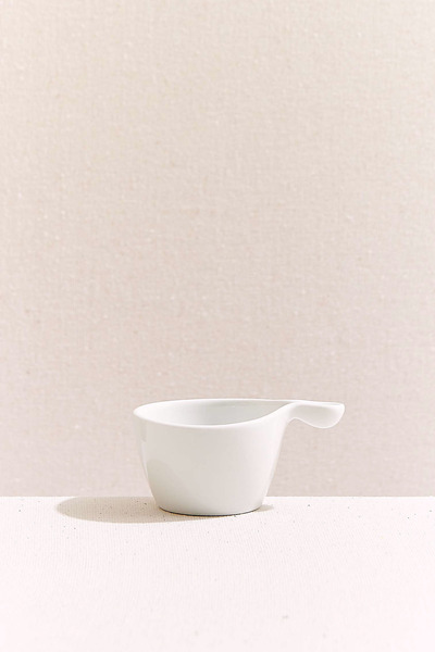 Paşabahçe Thumb Porcelain Serving Bowl S, Stylish Tableware, Kitchen Accessory