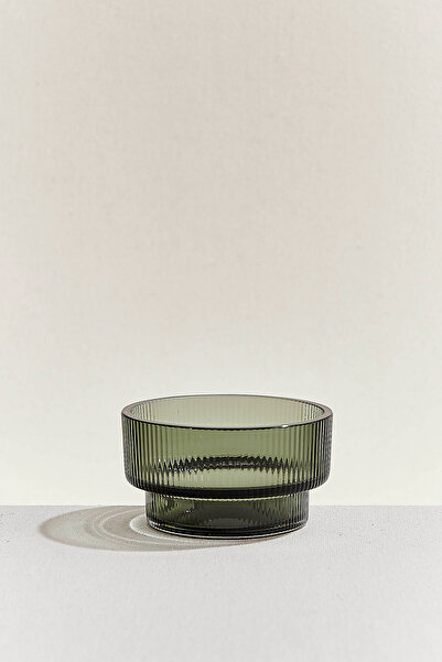 Paşabahçe Erdem Akan Ripples Bowl 12.5 cm Smoked, Stylish Tableware, Kitchen ...