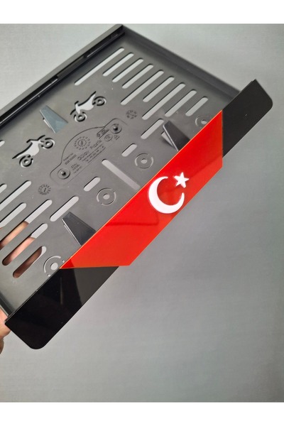 BnP LAZER Motor plakalık Türk Bayrağı A kalite