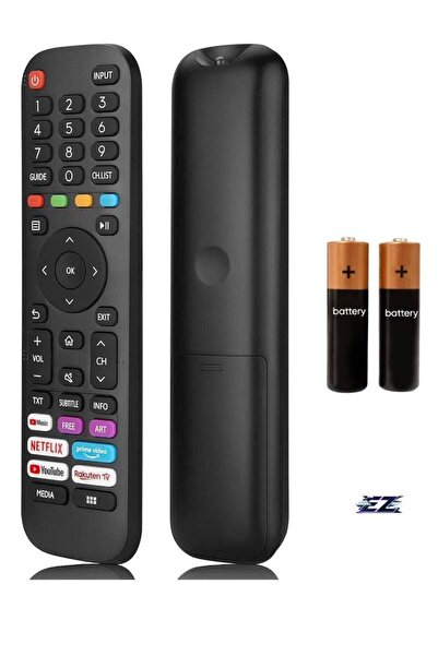 ELTRAZONE جهاز تحكم عن بعد بديل عالمي لتلفزيون هايسنس VIDAA طراز EN2G30H/EN2A...