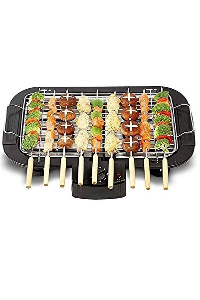 ELTRAZONE Portable Electric Smokeless Barbecue 2000W High Power Grill Indoor ...