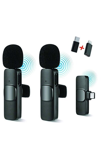 ELTRAZONE Wireless Microphone Lavalier Microphone 2 in 1 for iPad YouTube Fac...