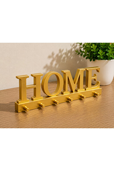 farist HOME Yazılı Dekoratif Anahtarlık Askılığı – Modern Duvar Anahtar Askıs...