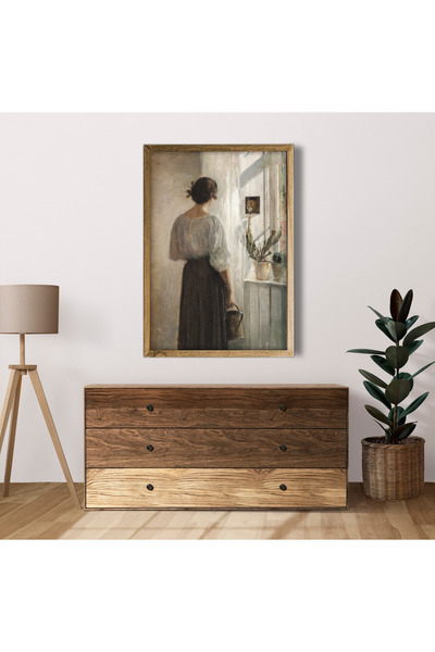 Tuba Decor Επιτραπέζια ζωγραφιά με ξύλινο πλαίσιο ενός τεμαχίου