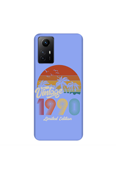 Other Xiaomi Redmi Note 12s Vintage Light Purple Colored Silicone TPU Θήκη