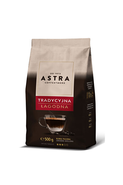 Astra Cafea macinata, Astra, 500g, din amestec de boabe din Asia, America Lat...