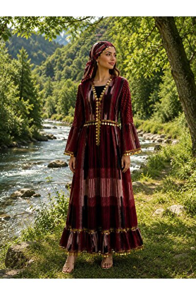 LABELLA COLLECTİON KINA VE ÖZEL GÜNLER İÇİN BOLEROLU ETEKLİ VE LİRALI KEŞAN T...