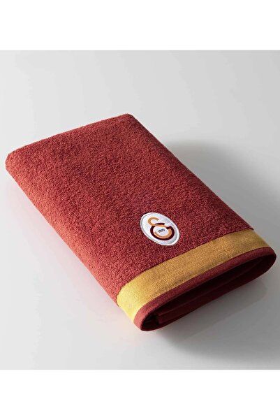 Taç Taraftar Lisanslı Galatasaray Bukle Banyo Havlusu (70x140)