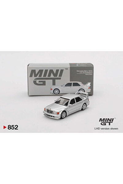 mini gt MGT00852 1/64 Mercedes-Benz 190E 2.5-16 Evolution II Astral Silver