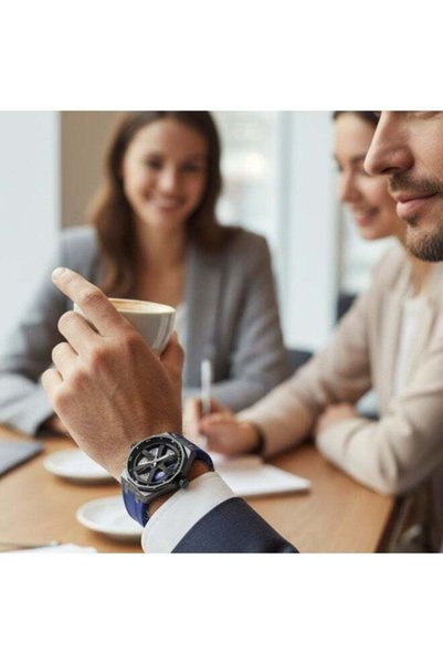 Generic Men's Watch - Modern Minimalist Analog Design with Unique Dial, Water Resistant, Metal Case