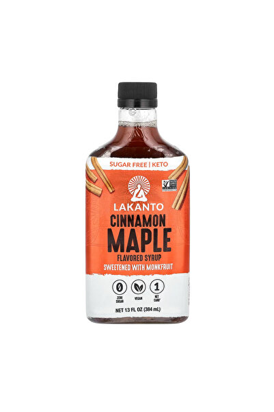 Lakanto Cinnamon Maple Syrup 13 FL OZ 13 OZ
