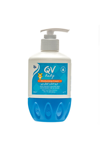 Qv كريم مرطب للأطفال (مع مضخة) 250 جرام