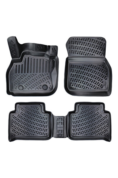 Umbrella Set of rubber car floor mats for Renault Zoe electric 2012-