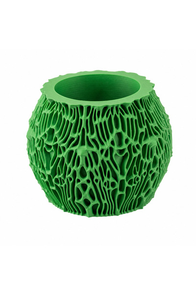 PrintForge Vaza Terra, PrintForge®, printata 3D, 15x15x15 cm, fabricata din P...