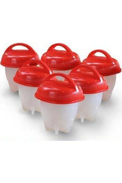 Empressco Practical 6-Piece Silicone Egg Poaching Container Set, Easy to Use ...