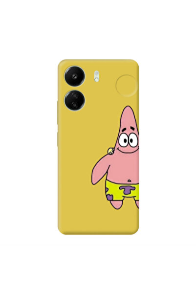 Other Xiaomi Redmi 13C Spong 1 Yellow Colored Silicone TPU Θήκη