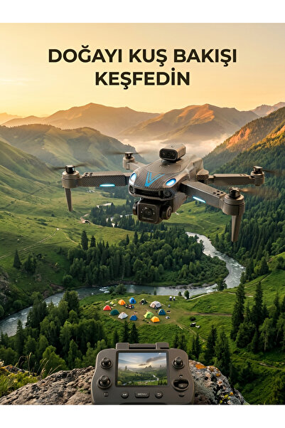 OEM Uzaktan Kumandalı Çift Kameralı Hobi ve Fotoğraf Drone'u