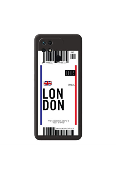 Other Xiaomi Redmi 10C London Arrival Black Colored Silicone TPU Θήκη