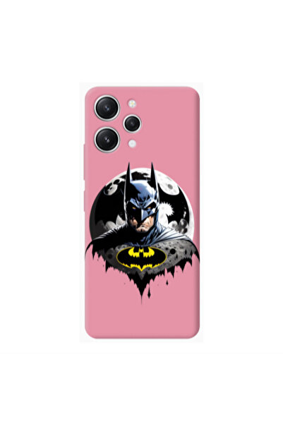 Other Xiaomi Redmi 12 Batman 3 Pink Colored Silicone TPU Θήκη