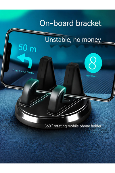 4seaaons Multifunctional Suction Cup Car Phone Holder