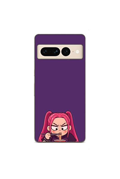 OEM Husa compatibila cu Google Pixel 7 Pro Silicon Tpu Model KPop Demon Hunte...