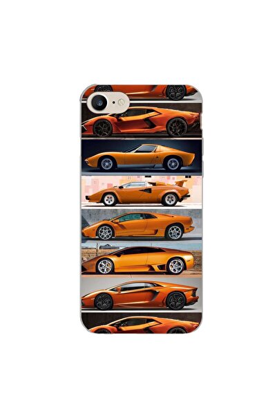 OEM Husa compatibila cu Apple iPhone 7, 8, SE 2020 Silicon Gel Tpu Model Masi...