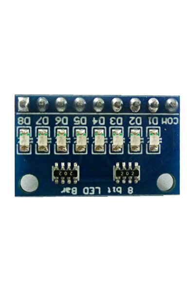 Generic 8-Bit LED Bar Module - Κόκκινο, Κοινής Ανόδου (με Pin Headers)