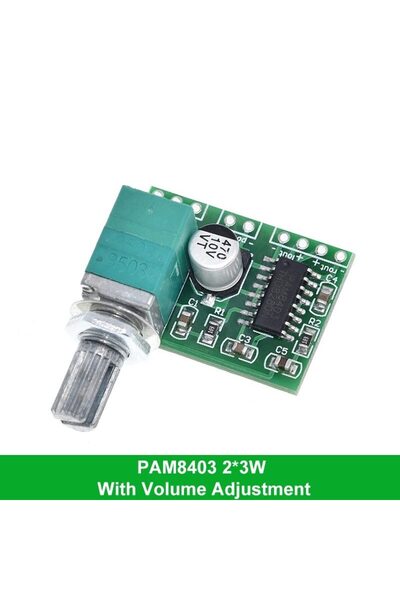 Generic PAM8403 2x3W Στερεοφωνικός Ενισχυτής με Έλεγχο Έντασης